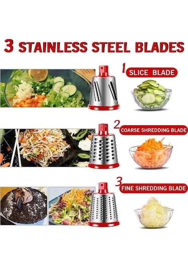 Novahub Beyaz Myvıt Mandoline Kesici, Çok Fonksiyonlu Yuvarlak Dilimleme Mutfak Aleti, Peynir Ve Fıstık İçin, Küçük Ve Pratik Beyaz