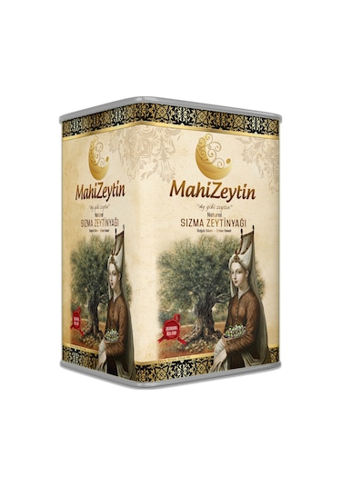 Mahizeytin Soğuk Sıkım Natürel Sızma Zeytinyağı 18 L