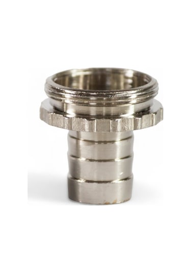 Aletçantam Batarya Hortum Takma Rekoru Dıştan Dişli Boru Ucu Krom