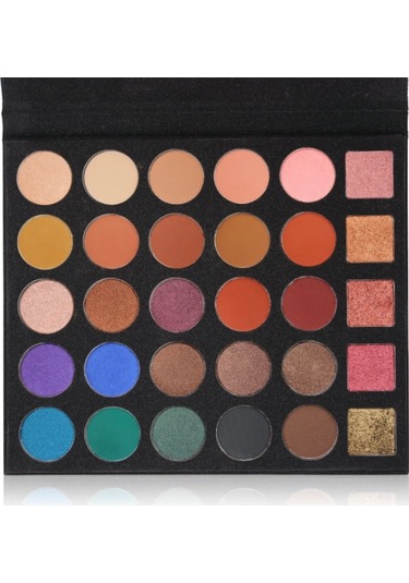 Cocosh She Excellent 30 Renk Göz Far Paleti, Yüksek Pigmentasyon, Topaklanmaz, Kolay Dağılım - E30 Diğer