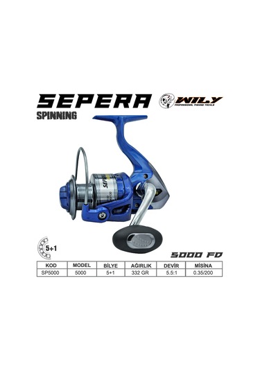 Wily Sepera 5000 Fd Olta Makinesi 5+1 Bb