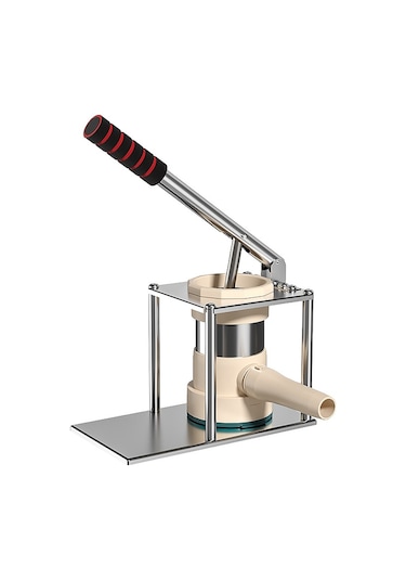 Sones Kol Presli Sosis Yapıcı Dikey Hızlı Manuel Sosis Doldurma Aleti 5 Nozullu Diğer