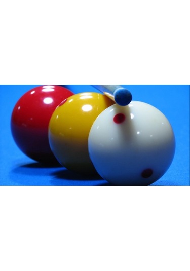 Bilardo Topu Karambol Benekli Üçbant Topu