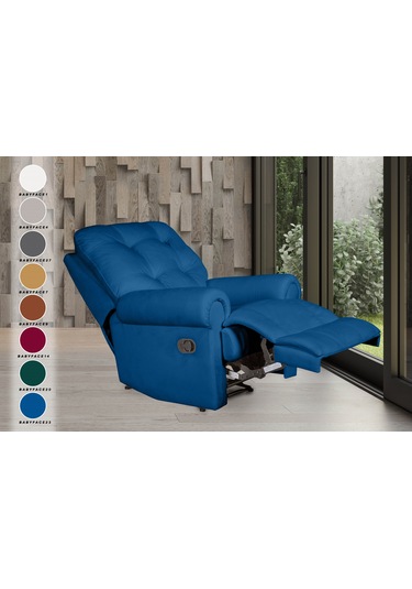 Lena Mavi Tv Koltuğu