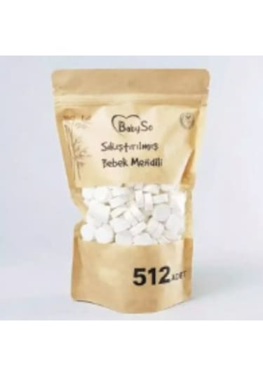 Baby So Sıkıştırılmış Mendil Doypack Paket 512li 10'lu Set