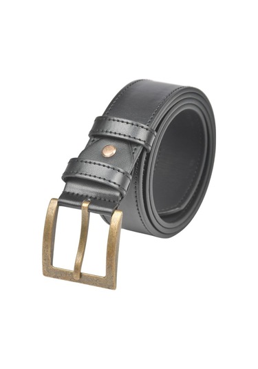 Deepsea Erkek Siyah 4 Cm Eninde Eskitme Tokalı Suni Deri Kemer 2402640 Siyah