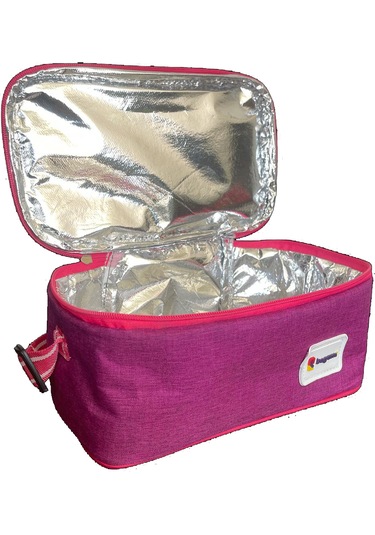 Termoslu Beslenme Çantası Mor Mor - Pembe