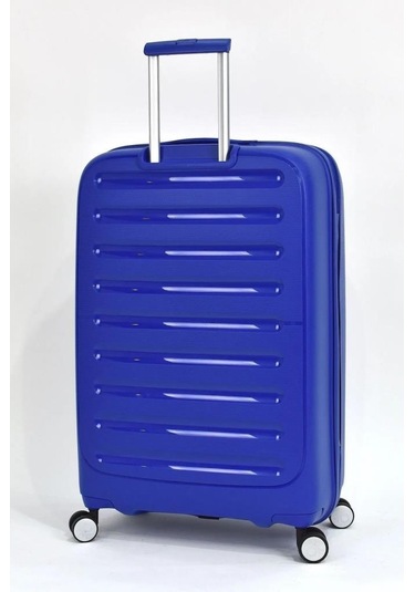 Benetton Büyük Boy %100 Polipropilen Valiz Mavi Bnt1000 Mavi