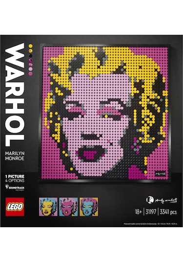 LEGO® Art 31197 Andy Warhol'Un Marilyn Monroe Tablosu 3341 Parça