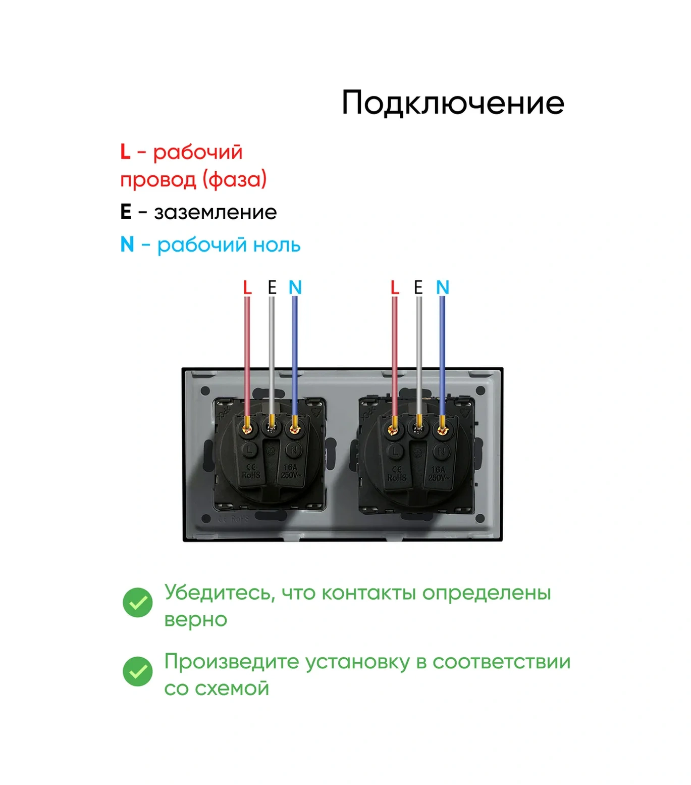 Dealuxx Cam Çerçeveli İki Pimli Gri Priz 398340773