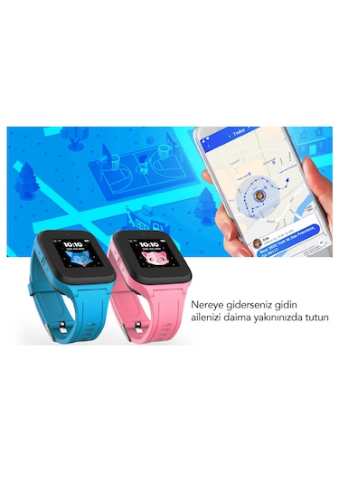 Alcatel MT40X Movetime 4G 1.22" Akıllı Çocuk Saati (Distribütör Garantili)