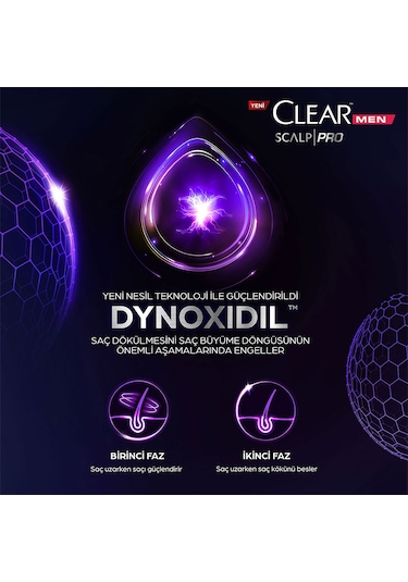 Clear Men Scalp Pro Güçlendirici Serum Saç Dökülmesine Karşı 70 Ml X2