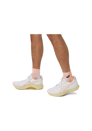 Asics Performance Run Quarter Sock Unisex Beyaz Koşu Çorabı 3013b016-101 Beyaz