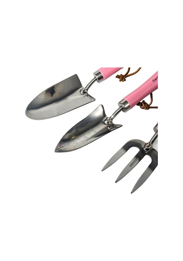 Gardenwind Natural P1729003 Paslanmaz 3Lü Bahçe Seti Dar-Geniş Kü