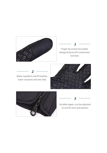 Geeksen Kışlık Dokunmatik Ekranlı Erkek Kadın Eldiveni, Isı Sağlama, Su Geçirmez Pu, Kayak Motor Bisiklet Sporu İçin, Pembe, M Kırmızı