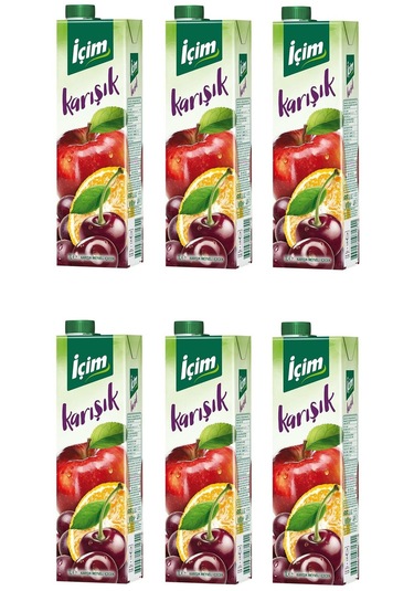 İçim Meyve Suyu Karışık 1 Lt X 6 Adet