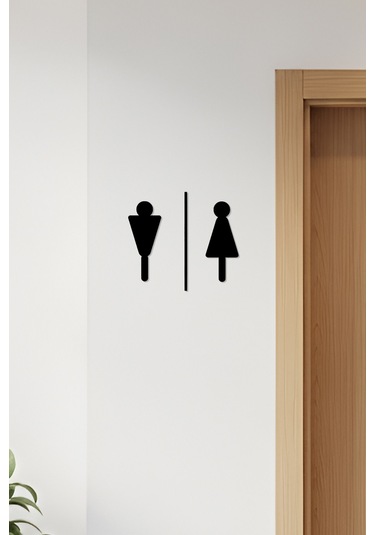 Wc Tabelası, Tuvalet Levhası, Kadın Erkek Tabela, Yönlendirme Levhaları 45
