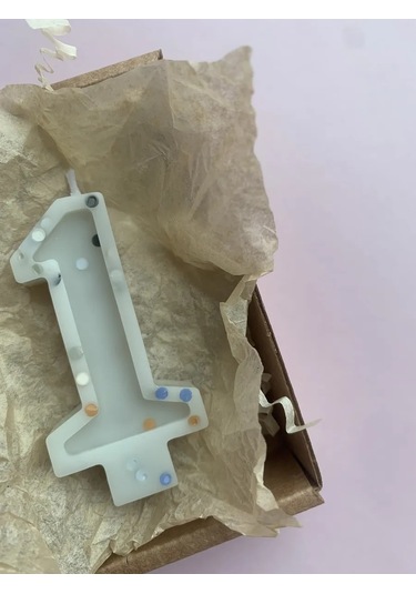 Happy Moments Shop Şık Pastalar İçin Rakam Şekilli Mum 320453758 Diğer