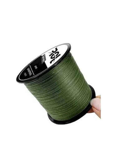 Novahub Jof 4 Iplikçik Örgülü Olta 300-1000m Sazan Balıkçılığı Armygreen 0.16mm 18lb
