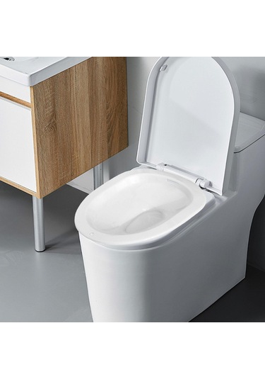 Suntek Tuvalet Oturağı İçin Oturma Banyosu, Çömelmeyi Beyaz