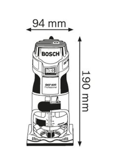 Bosch Professional GKF 600 Kenar Frezesi - 060160A100