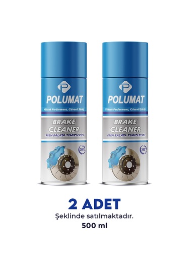 Polumat Fren Balata Temizleme Spreyi 2'li Paket
