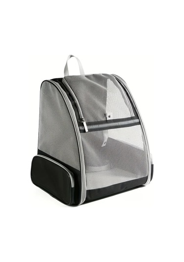 Honeybeeshop Siyah Nefes Alabilir Kedi Sirt Cantasi Tasinabilir Katlanabilir Kedi Tasima Cantasi Seyahat Icin Guvenli Malzemelerden Uretilmistir