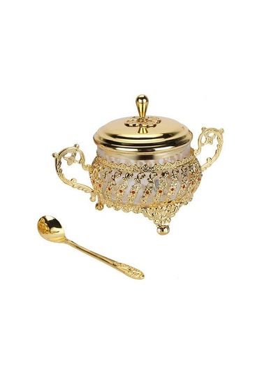 Westworld Fildişi Porselen Şekerlik Seramik Süt Kabı Gıda Saklama Kapları Mutfak Aletleri Kahve Ve Çay Ak