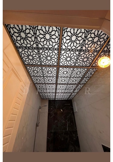 Diecor Led Döşenebilir Asma Tavan Uyumlu 60 60 Tavan Paneli Siyah 60 X 60 Model:xa297