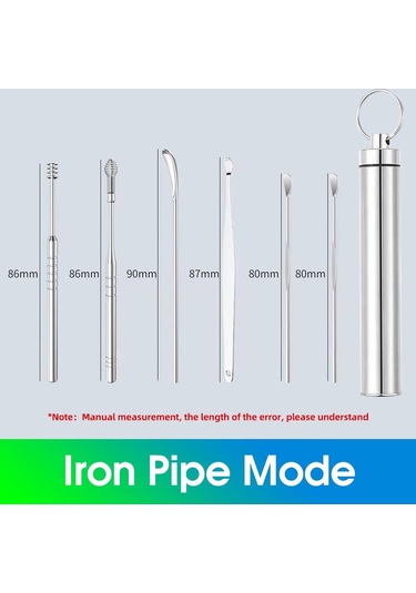 Gümüş Fonken 6 Adet Kulak Temizleyici