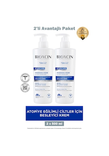 Bioxcin Atopicare Krem 500 Ml 2 Adet