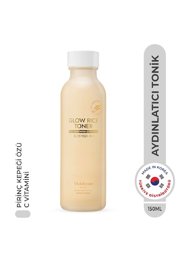 Muldream Glow Rice Onarıcı Pirinç Kepeği Yağlı Tonik 150 ML