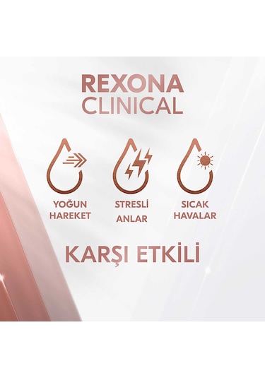 Rexona Clinical Protection Kadın Sprey Deodorant 150 ml + Clinical Pretection Stick Deodorant 50 ml