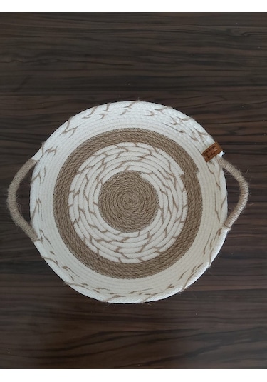 Hasır Sepet, Saklama Kutusu, Düzenleyici, Organizer 27x6 cm