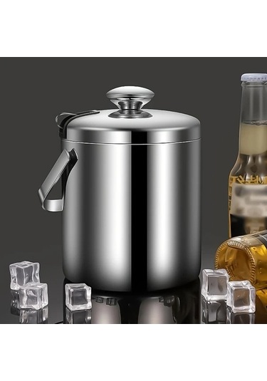 Fastbuy Paslanmaz Çelik 1.3l Filtreli İçecek Soğutucu, Kamp & Seyahat İçin Siyah