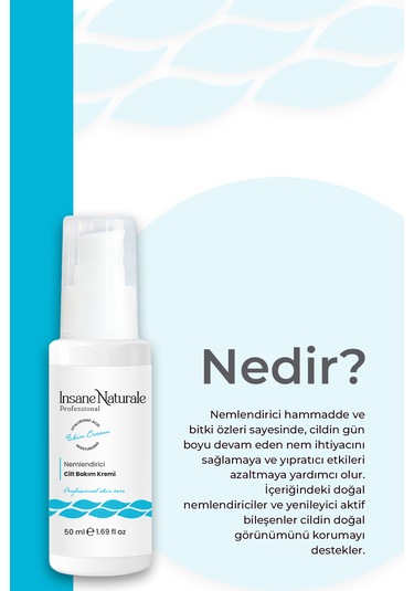 Nemlendirici Cilt Bakım Kremi 50 Ml