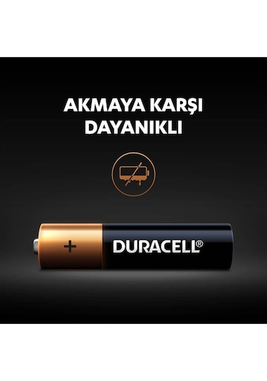 Duracell LR03/MN2400 1.5 V AAA Alkalin İnce Kalem Pil 10’lu