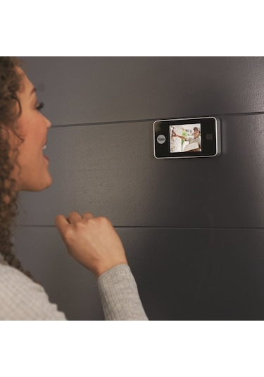 Yale 500 Serisi Standart Enka595 Lcd Ekranlı Dijital Kapı Dürbünü
