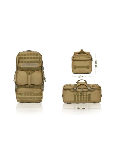 Protector Plus Seyahat Çantası Haki Çok Renkli