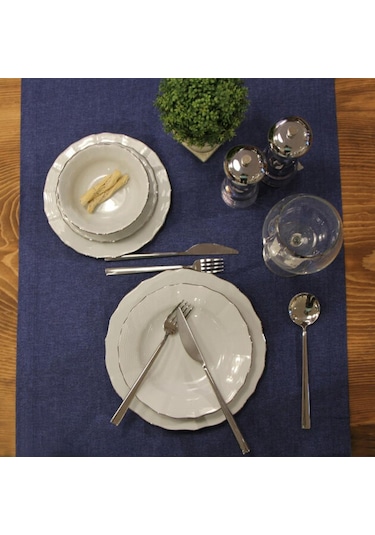 Porland Platin 60 Parça 12 Kişilik Yemek Takımı