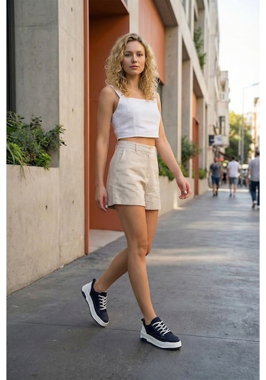 Dark Seer Ds Opal Sneaker 2025 Kadın Lacivert-beyaz