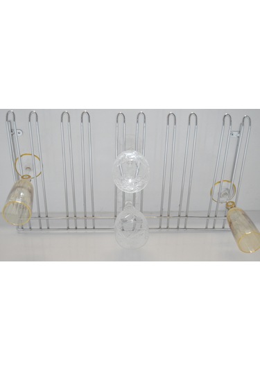 Krom 5 Bölmeli Bar Kadehlik Bardaklık