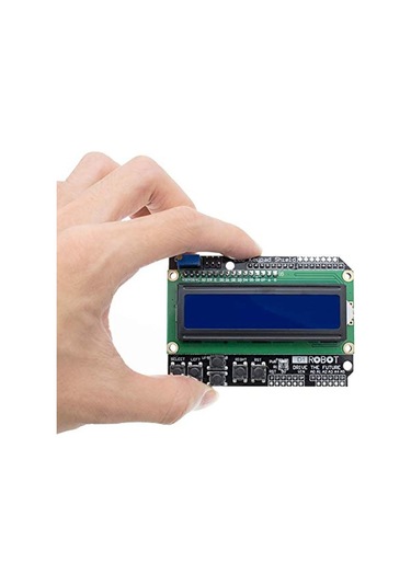 Arduino Shield 2x16 Karakter Lcd Modül 6 Buton Keypad Tuş