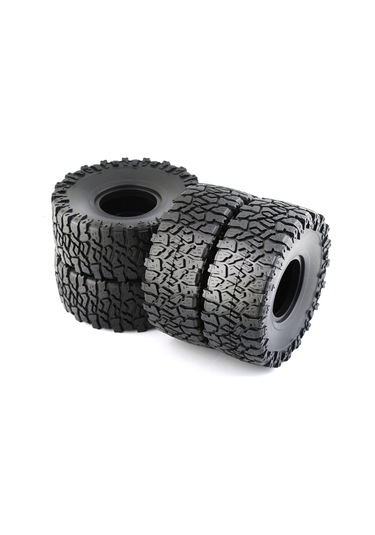 Yaozixa 1.9 İnç Kauçuk Rc Lastikler - 4 Adet, 120mm Çapı, Trax Trx4/scx10/rgt Jeep Uyumlu