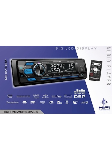 Megavox Mgx-x510dsp Car Audıo Player