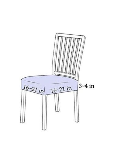 Kahverengi Kadife Sandalye Koltuk Kapakları Çıkarılabilir Yıkanabilir Anti-toz Streç Spandex Yemek Odası Döşemeli Sandalye Koltuk Slipcovers