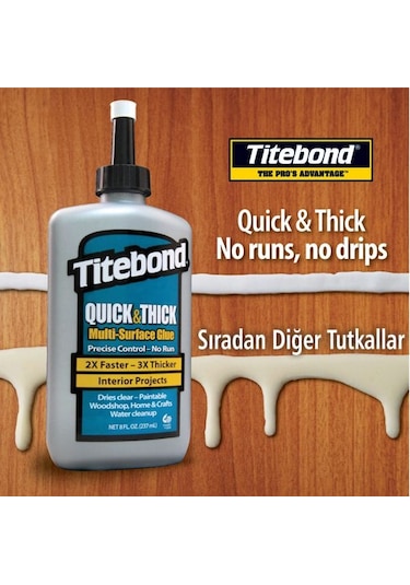 Titebond Quick & Thick - 237 Ml