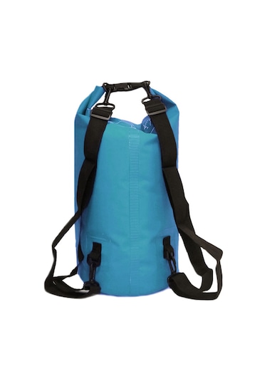 Konesam 30l Çift Askılı Su Geçirmez Çanta - 500d Pvc, Dayanıklı, Kayak, Rafting, Plaj İçin Mavi