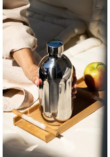 Aarke To-go Bottle Paslanmaz Çelik Termos Silver