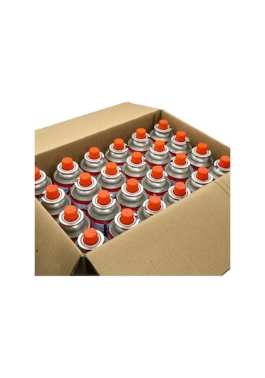 Rox Kamp Ocak Gazı Valfli Kartuş 227gr - 24 Adet Beyaz